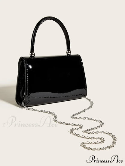 Shiny Gem Evening Clutch Marriage Bag Black clutchbag-250126