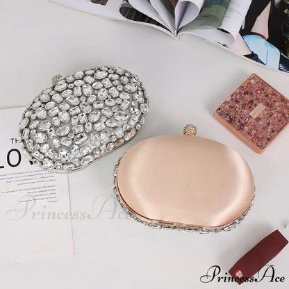 Shiny Gem Evening Purse Celebration Gathering Marriage Clutch clutchbag-250126