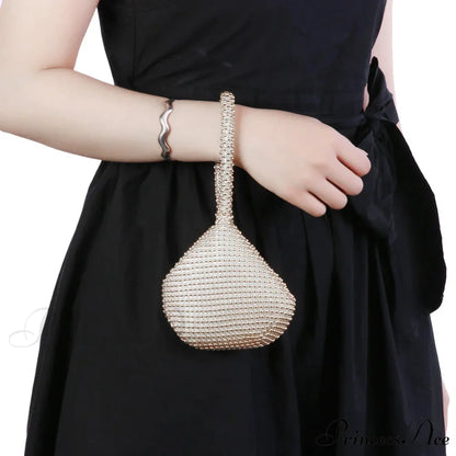 Shiny Sparkle Supper Pouch Night Banquet Clutch Bag Silver clutchbag-250126