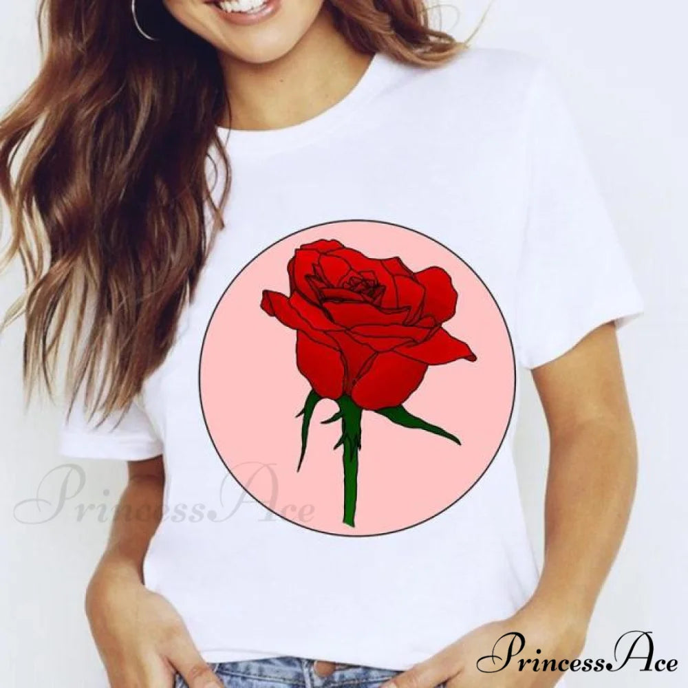 Short Sleeve Lady Clothes Tops