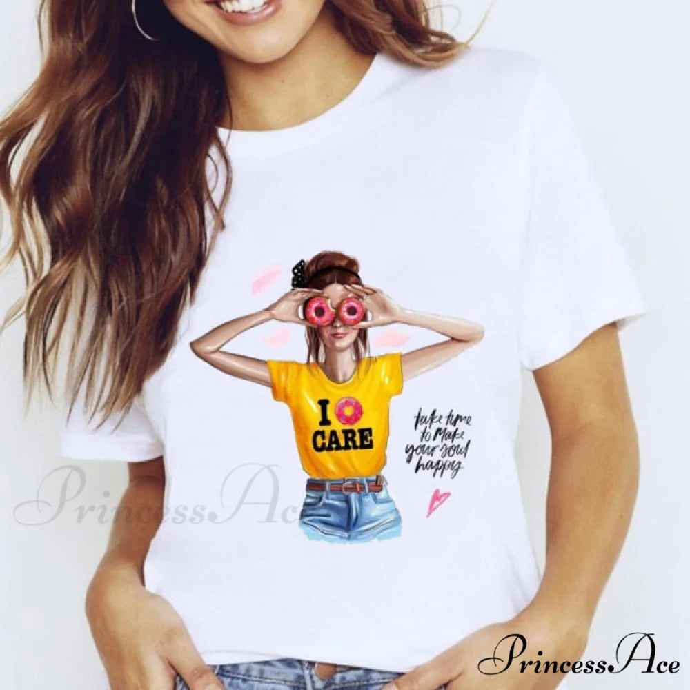 Short Sleeve Lady Clothes Tops boy / S