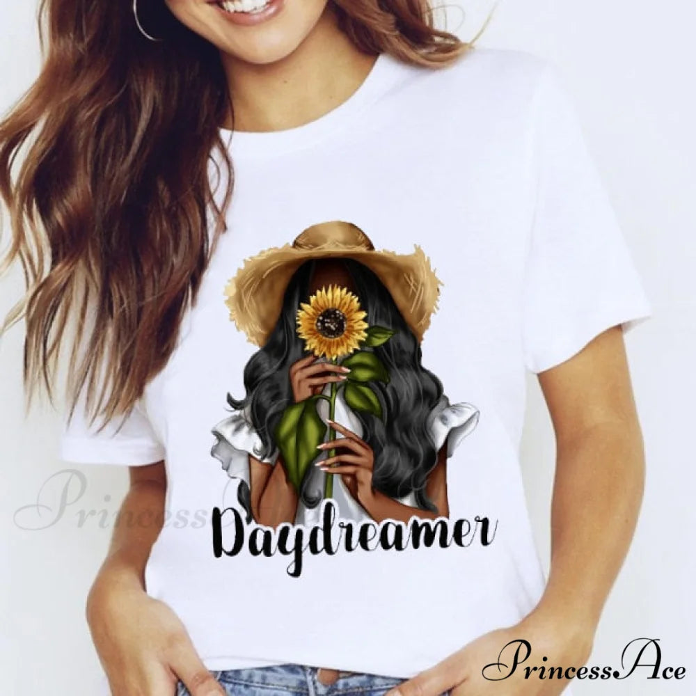 Short Sleeve Lady Clothes Tops girl / S