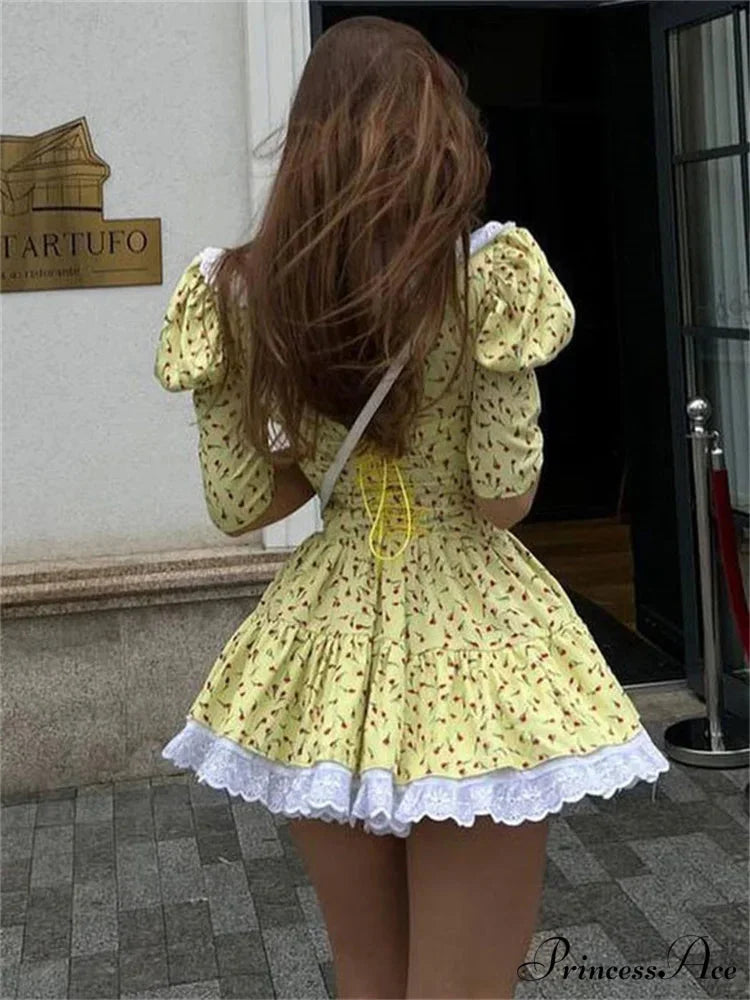 Short Sleeve Mini Dress minidress-250223