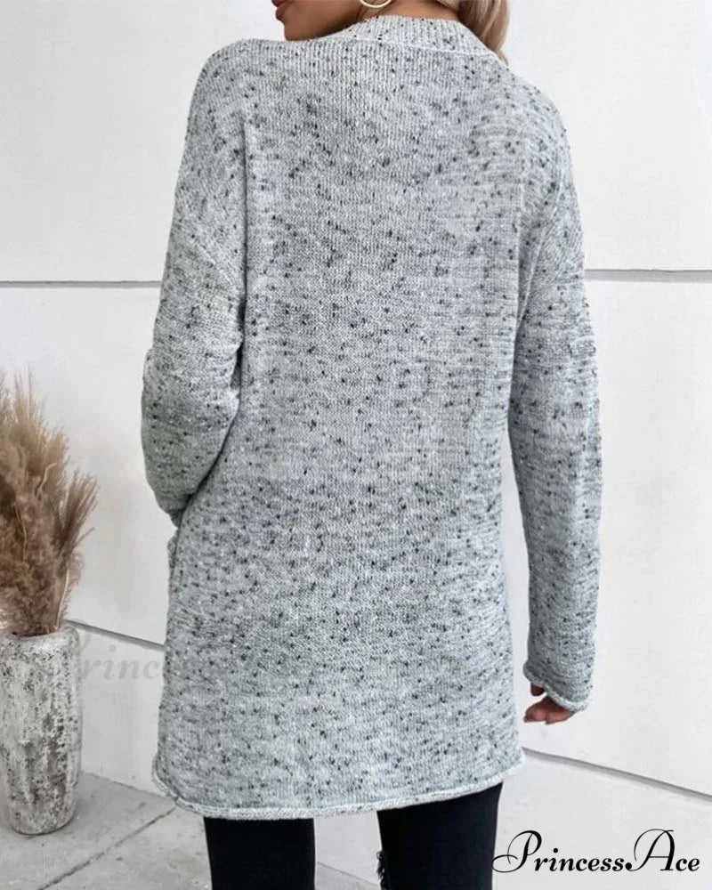 Shoulder with Sweater Drop Pocket Patch