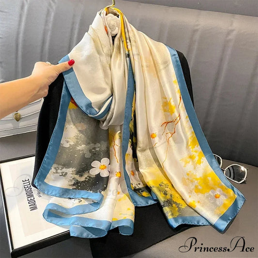 Silk Luxurious Beach Scarf scarf-241228