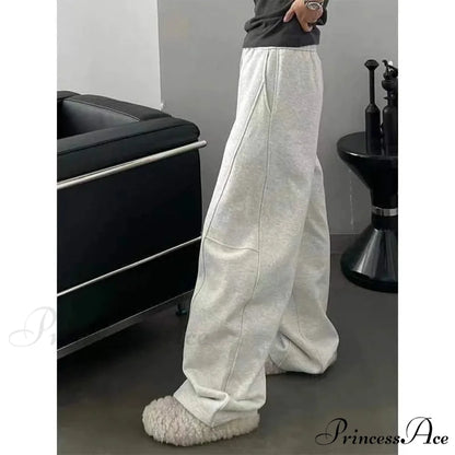 Simple Large Y2K Women Sweatpants Trousers pants-241228