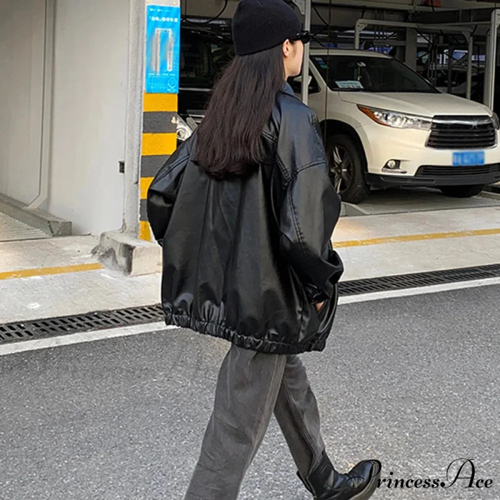 Single Breasted Washing Denim Cardigan Pockets Stretch Pearls Slim Fit Jacket