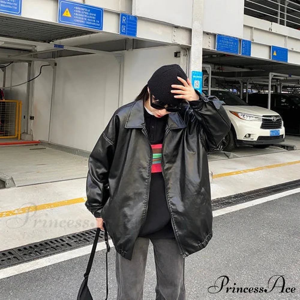 Single Breasted Washing Denim Cardigan Pockets Stretch Pearls Slim Fit Jacket BLACK / S