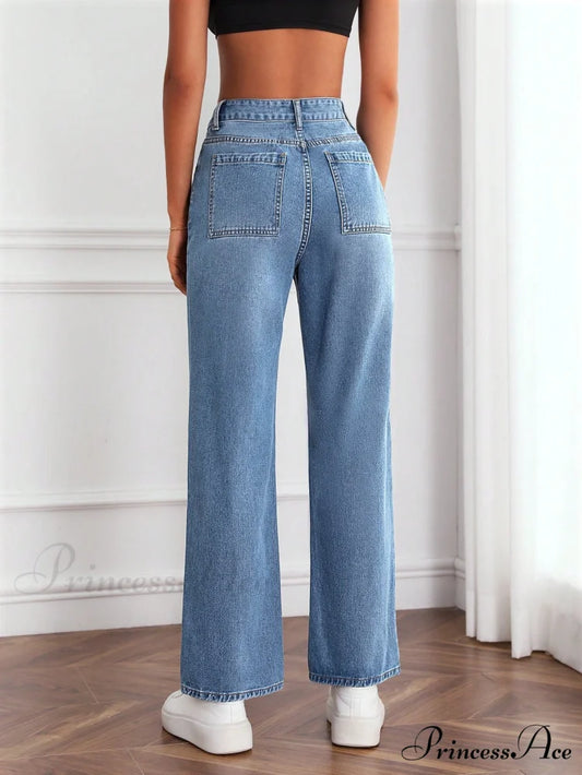 Slant Pocket Jeans