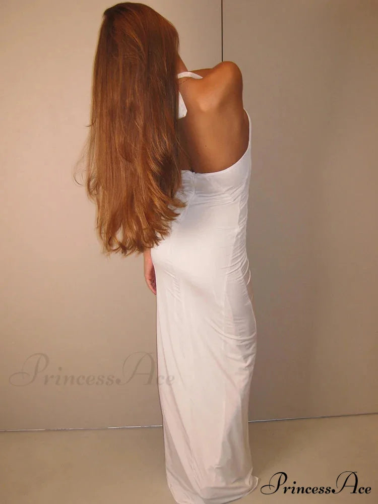 Sleeveless 3D Blooms Ivory Holiday Dress vacationdress-250223