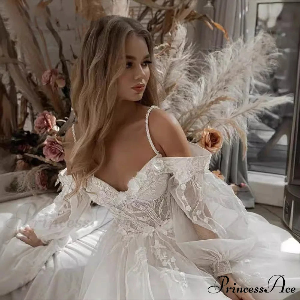 Sleeveless Lace Extended Train Bridal Gown weddingdress-250223