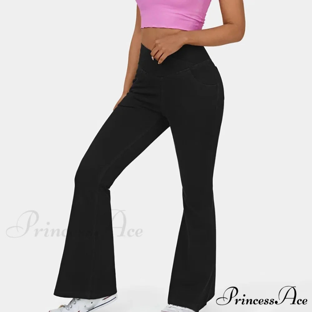 Slim Fit Pants Women on Pants Women Black / S