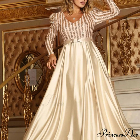 Slim Lapel Single-Breasted Belted Denim New Autumn Spring Female Streetwear Fashion Lady Jeans Dress Beige / M