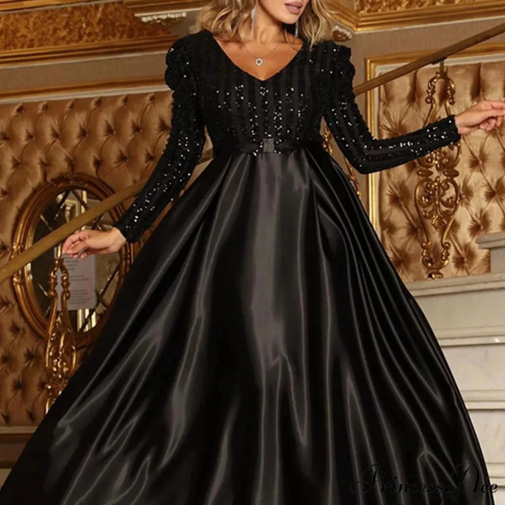 Slim Lapel Single-Breasted Belted Denim New Autumn Spring Female Streetwear Fashion Lady Jeans Dress Black / M