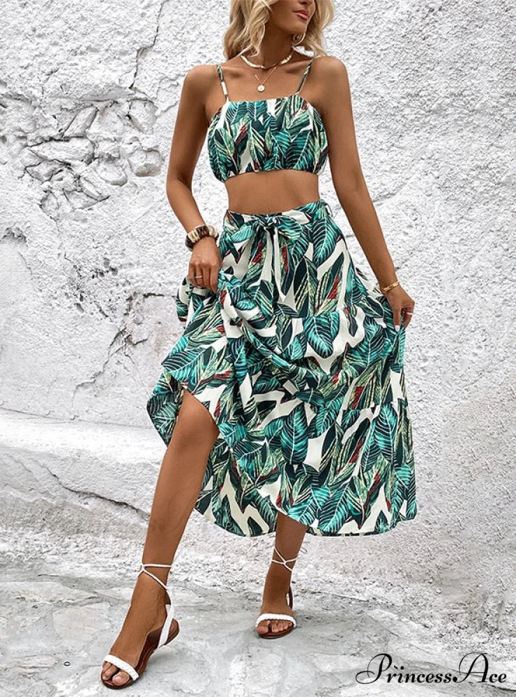 Sling Set Festive - Two-Piece Wind Suit