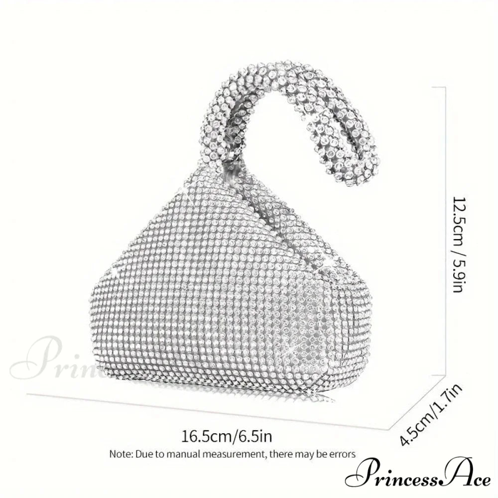 Small Sparkling Rhinette Night Wristlet wristlet-250126
