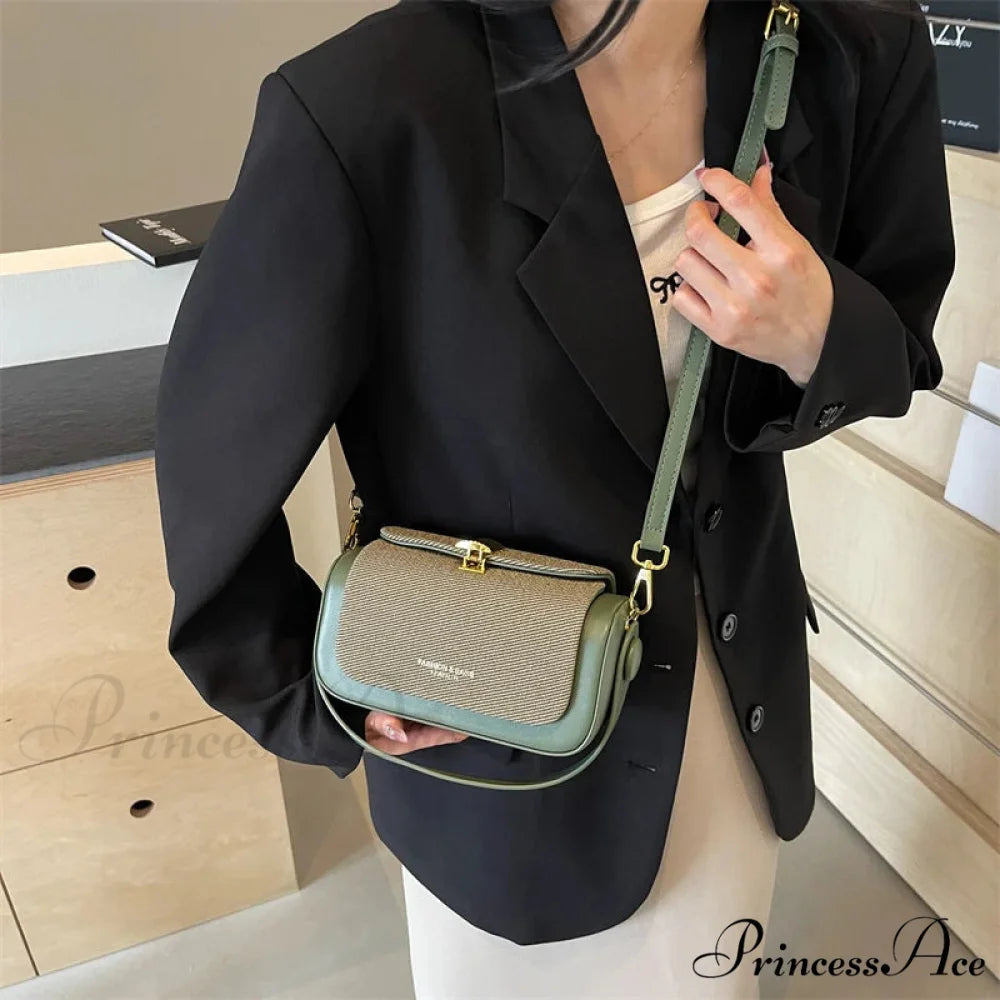 Small Square Crossbody High-End Designer Purse handbag-250126