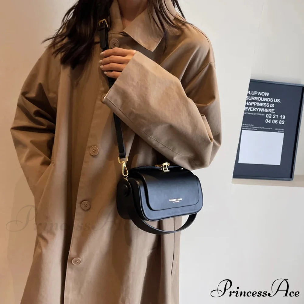 Small Square Crossbody High-End Designer Purse Style 1 Black / 20x12x9cm handbag-250126