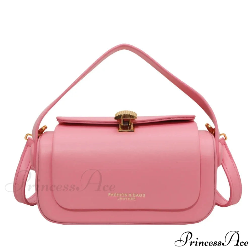 Small Square Crossbody High-End Designer Purse Style 1 Pink / 20x12x9cm handbag-250126