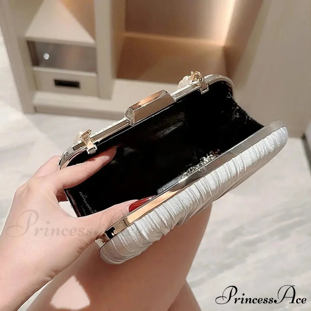 Smooth Evening Bag Stylish Fashion Banquet Clutch Bag clutchbag-250126