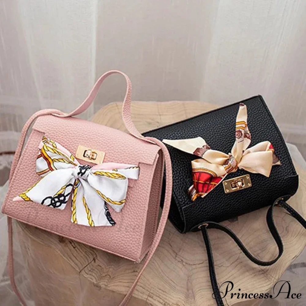 Smooth Scarf Creator Tiny Shoulder Purse handbag-250126