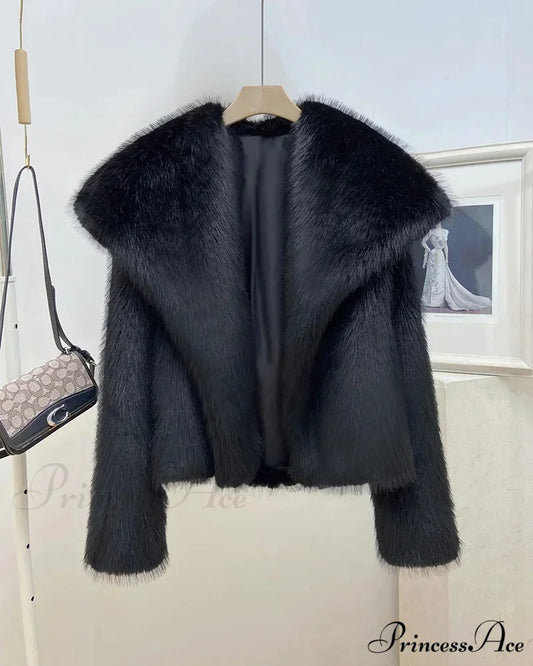 Soft Cropped Insulated Jacket Black / S coats-241228