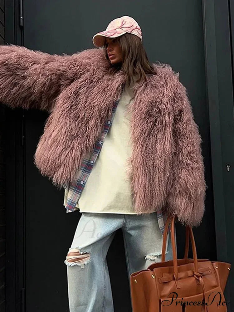 Soft Fringe Large Sleeve Jacket coats-241228