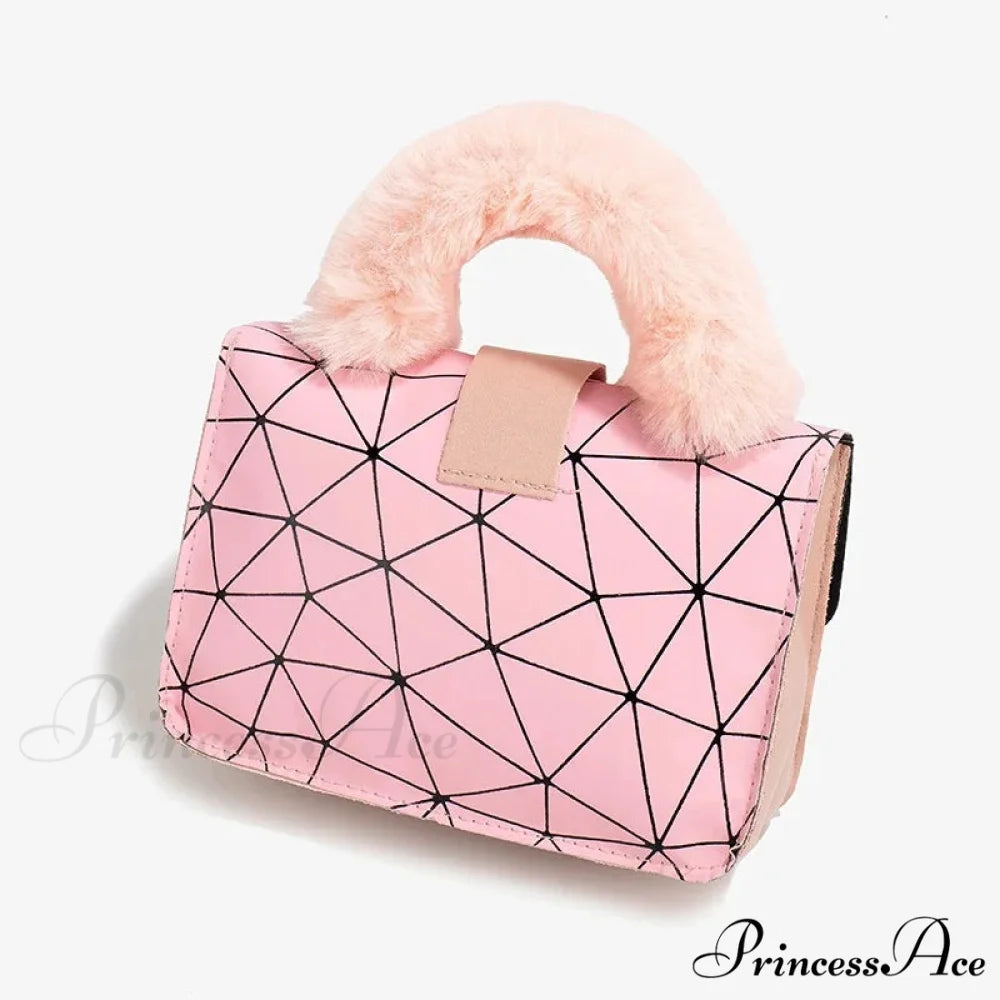 Soft Petite Square Printed Messenger Handbag handbag-250126