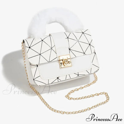 Soft Petite Square Printed Messenger Handbag handbag-250126