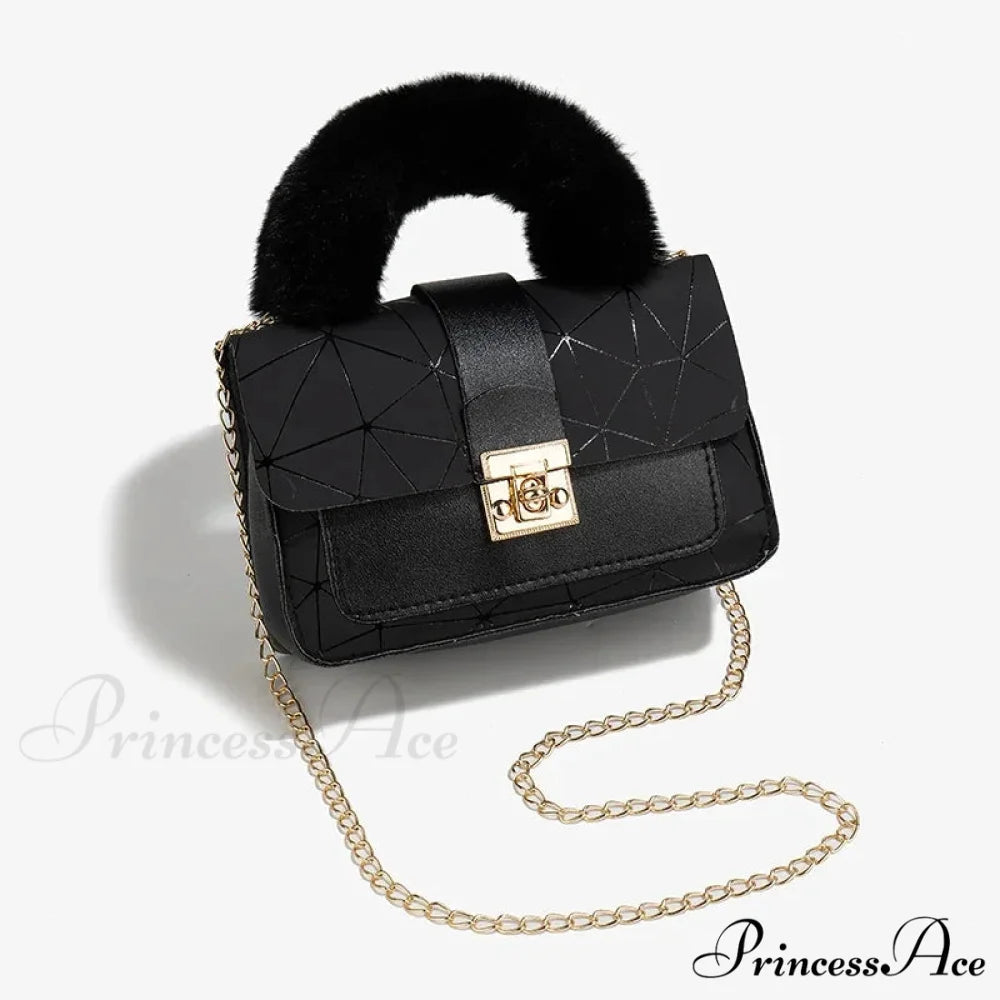 Soft Petite Square Printed Messenger Handbag handbag-250126