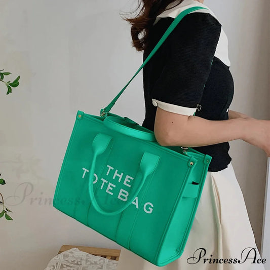 Soft PU Leather Tote Shoulder Handbag handbag-250126