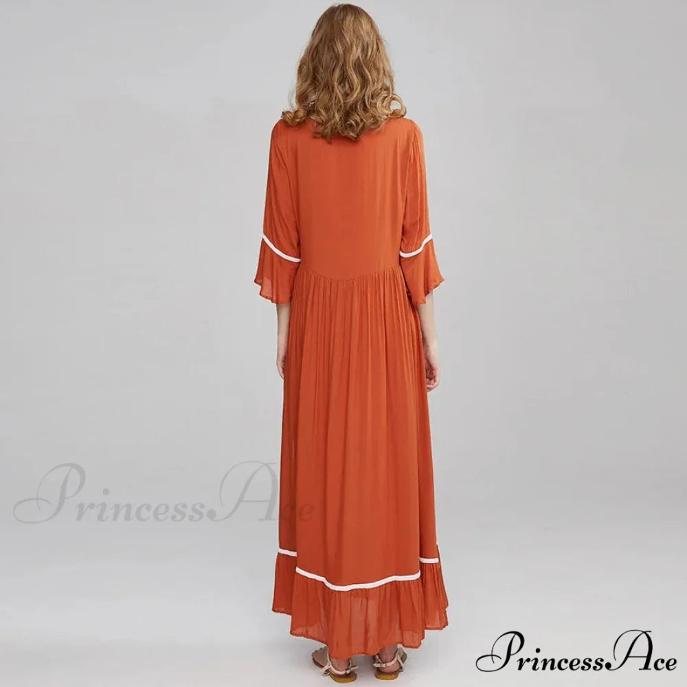 Soft Rayon Bohemian Dress bohodress-250126