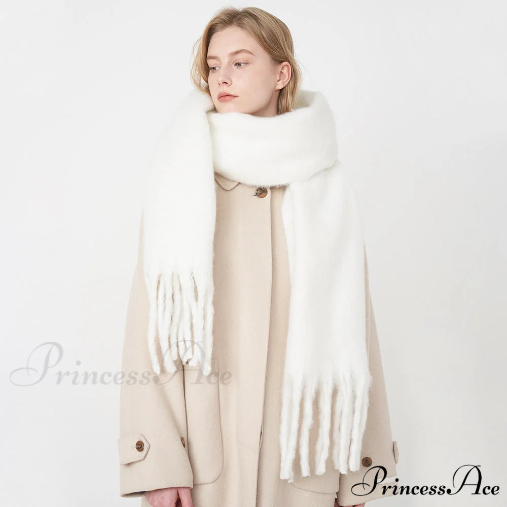 Soft Warm Cozy Elegant Trendy Comfortable Stylish Versatile Scarf Purple