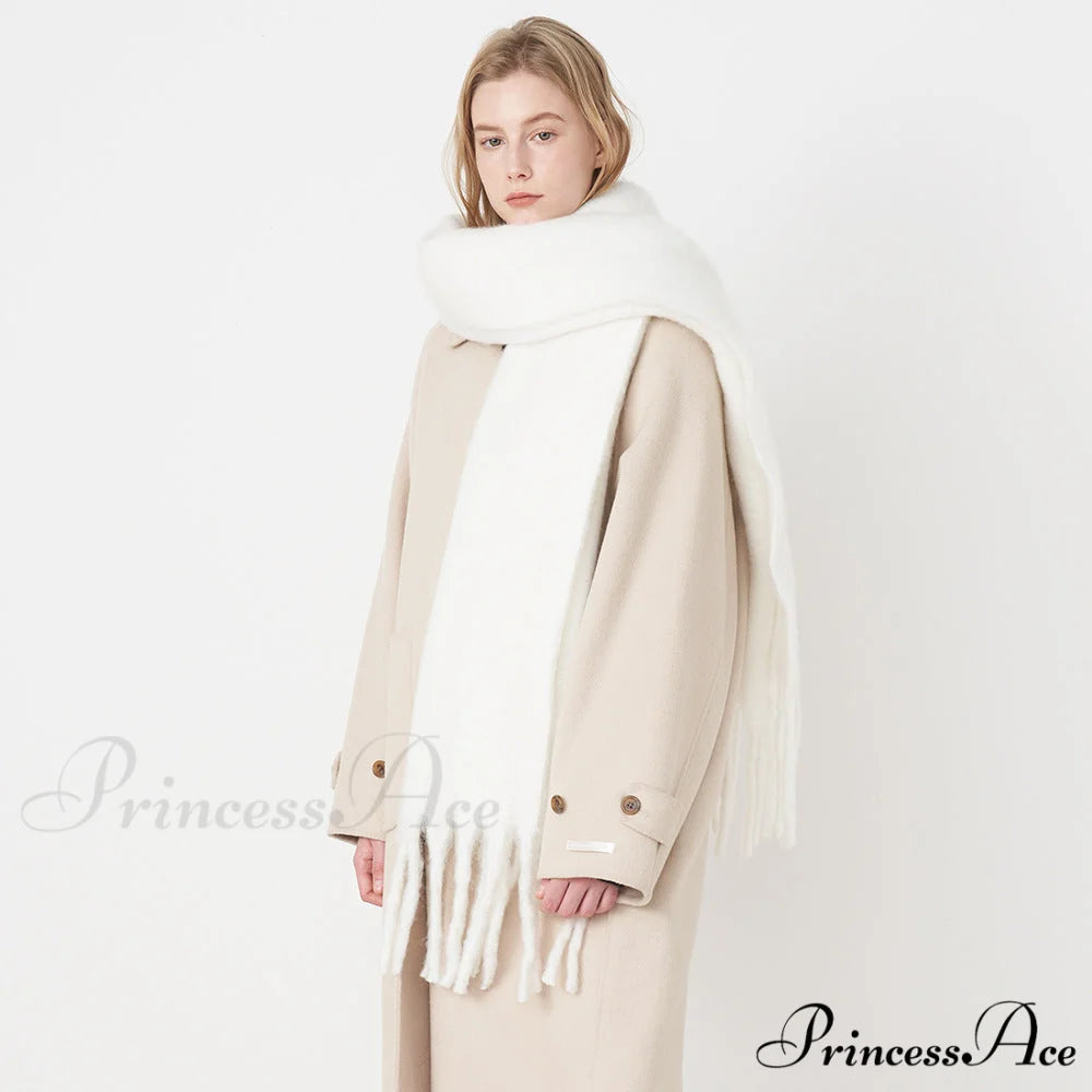 Soft Warm Cozy Elegant Trendy Comfortable Stylish Versatile Scarf Purple