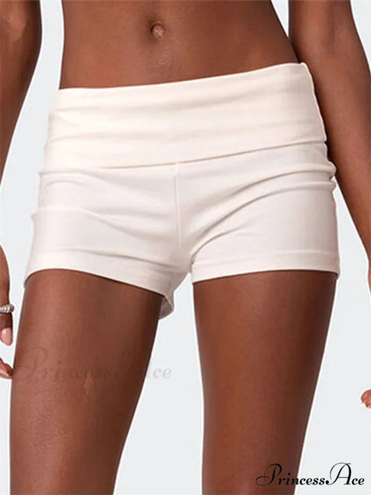 Solid Banded Pajama Slumber Short pink / S short-250223