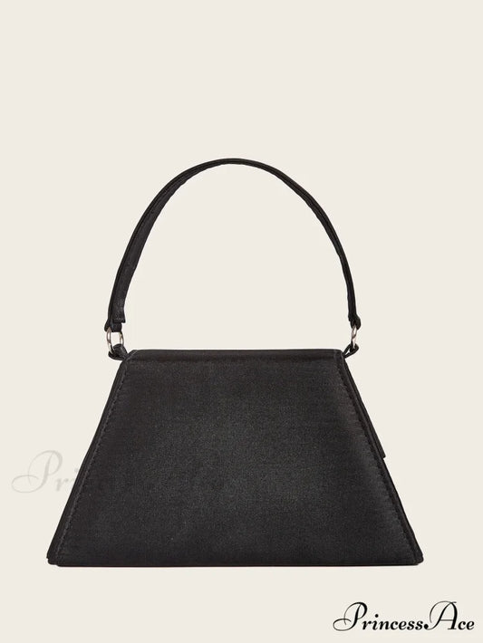 Sophisticated Silk Gem Bow Wedding Clutch Bag clutchbag-250126