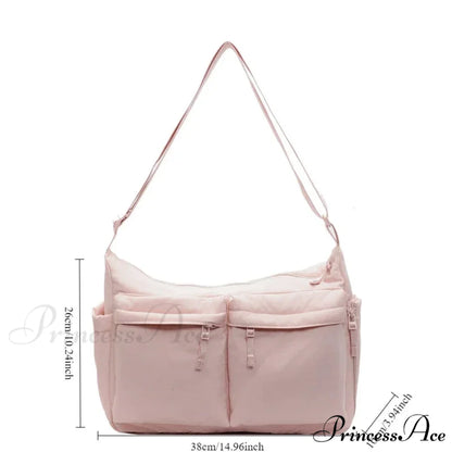 Spacious Capacity Nylon Water-Resistant Labor Crossbody crossbody-250126