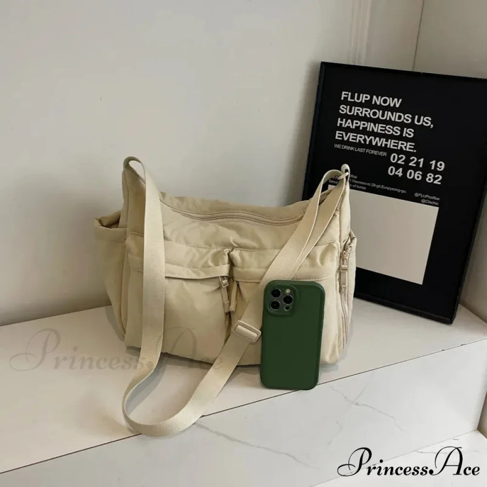 Spacious Capacity Nylon Water-Resistant Labor Crossbody crossbody-250126
