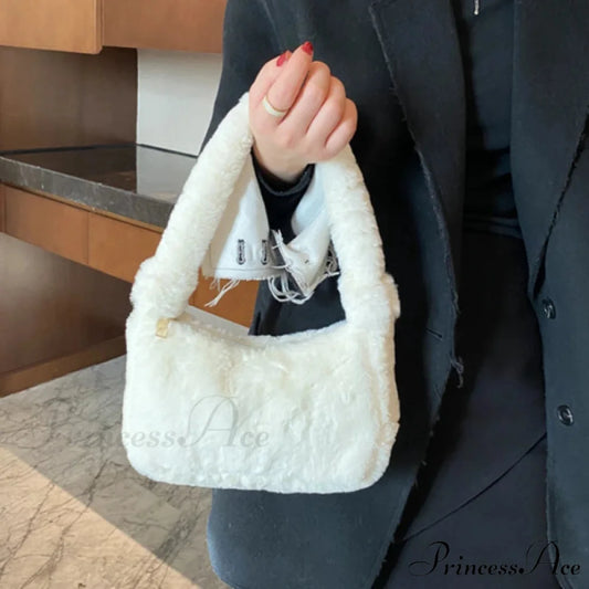 Spacious Capacity Synthetic Leather Shoulder Bag shoulder-250126
