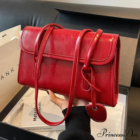 Spacious Winter Armpit Shoulder Bag shoulder-250126