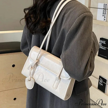 Spacious Winter Armpit Shoulder Bag shoulder-250126