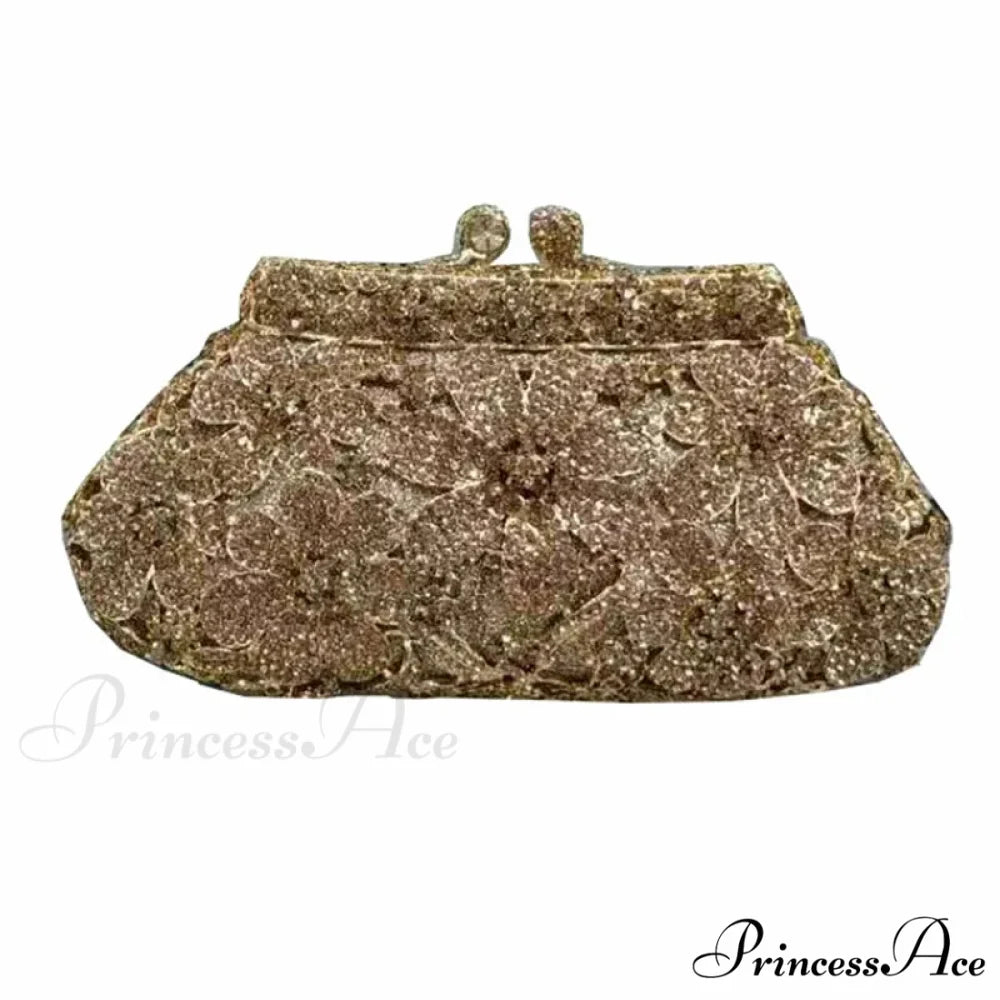 Sparkling Crystal Bridal Wedding Blossom Diamond Clutch Purse color5 clutchbag-250126