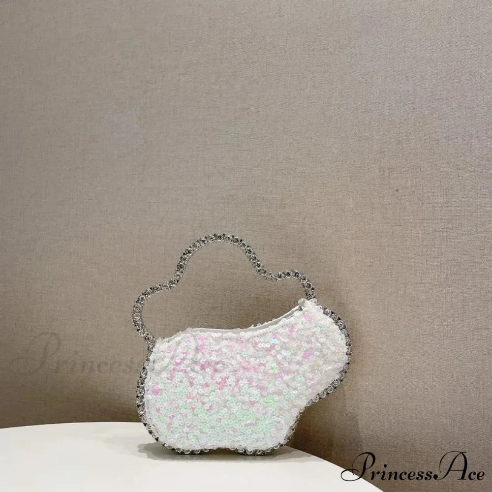 Sparkling Diamond Cloud Shape Evening Wristlet color same picture6 wristlet-250126