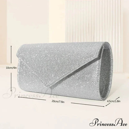 Sparkling Envelope Link Evening Clutch Bag clutchbag-250126