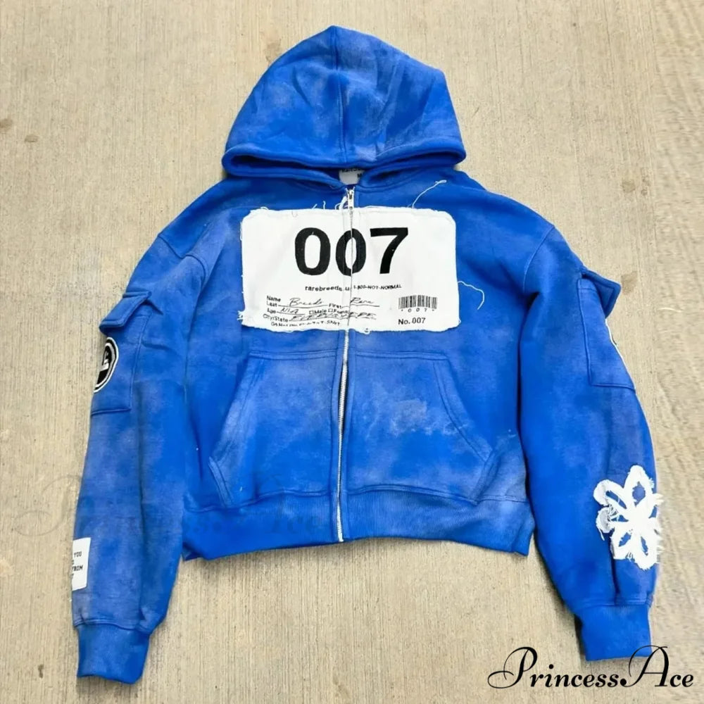 Sparkling Gem Large Hoodie blue / M hoodies-241228