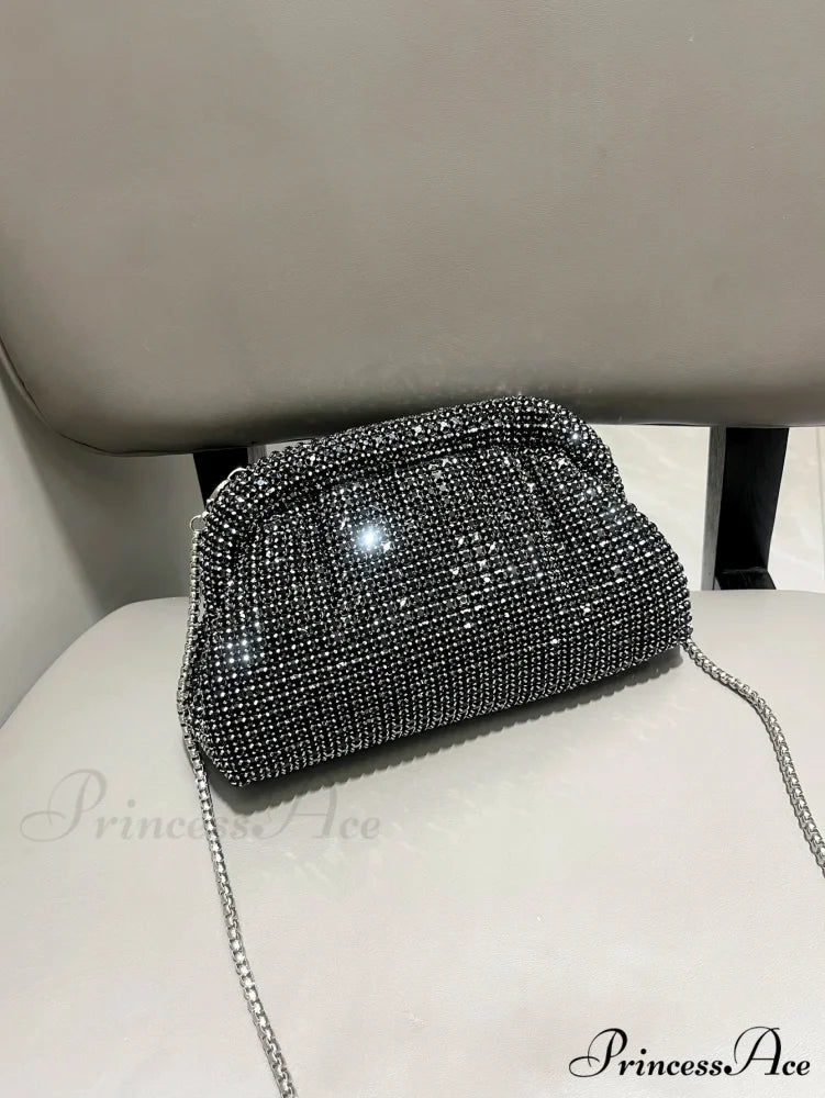 Sparkling Gems Designer Clutch Night Bag clutchbag-250126