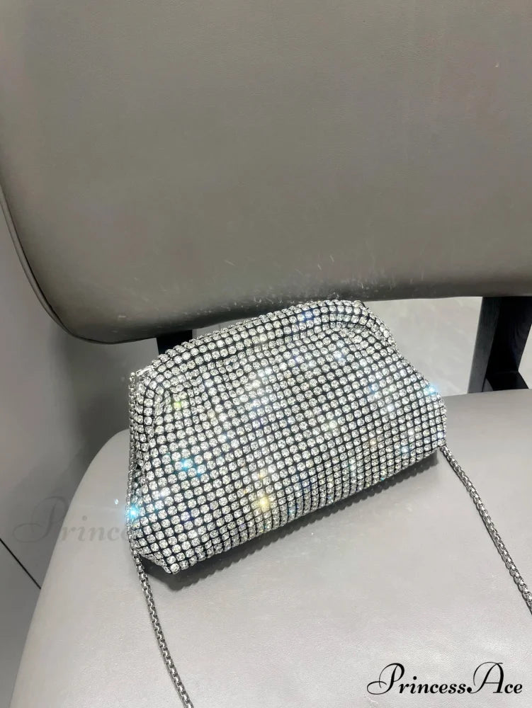 Sparkling Gems Designer Clutch Night Bag clutchbag-250126
