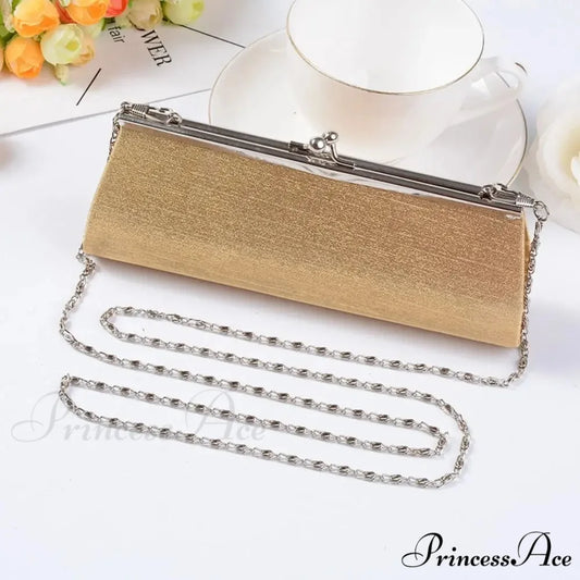 Sparkling Night Feast Wedding Clutch Bag Gold clutchbag-250126