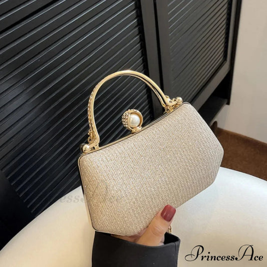 Sparkling Night Feast Wrist Pouch Gemstone Clutch Pouch clutchbag-250126