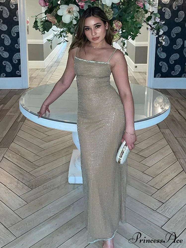 Sparkling Nightclub Seductive Vacation Dress vacationdress-250223